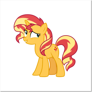 Mirror Magic Sunset Shimmer pony 1 Posters and Art